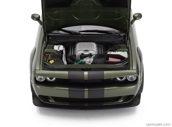 Dodge Challenger Srt Jailbreak Coupe 2022 1:18 AUTOart zelená