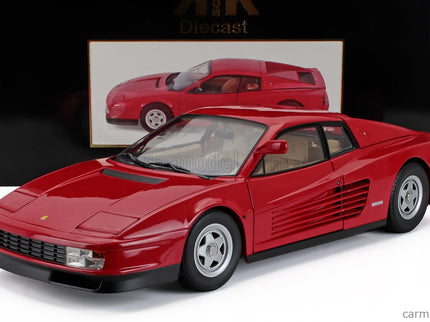Ferrari Testarossa Mki Monodado Monospecchio 1984 1:12 KK Scale červená