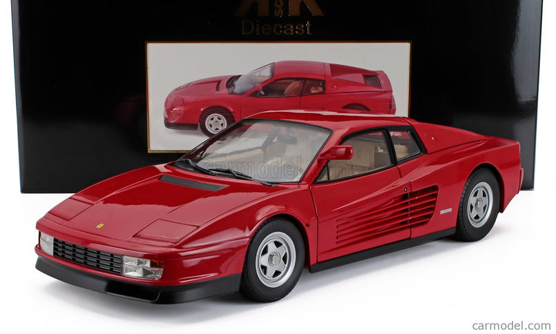 Ferrari Testarossa Mki Monodado Monospecchio 1984 1:12 KK Scale červená