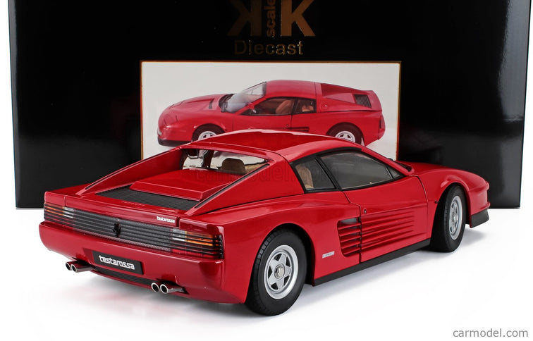 Ferrari Testarossa Mki Monodado Monospecchio 1984 1:12 KK Scale červená