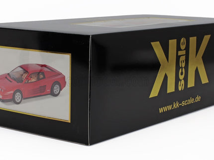 Ferrari Testarossa Mki Monodado Monospecchio 1984 1:12 KK Scale červená