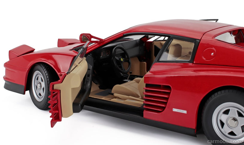 Ferrari Testarossa Mki Monodado Monospecchio 1984 1:12 KK Scale červená