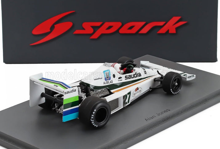 WILLIAMS | F1  FW06 N 27 2nd USA GP 1978 ALAIN JONES | WHITE GREEN
