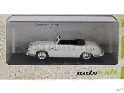 Volkswagen Sport Cabriolet Open Germany 1949 1:43 Autocult biela