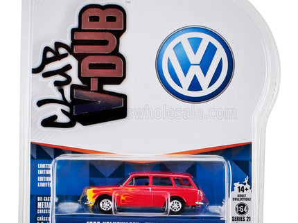 VOLKSWAGEN | TYPE 3 PANEL VAN 1963 | RED YELLOW