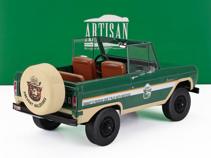 FORD USA | BRONCO SMOKEY BEAR FOREST RANGER 1967 | GREEN CREAM
