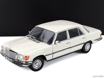 Mercedes Benz S-Class 350SEL (W116) 1976 1:18 Norev biela