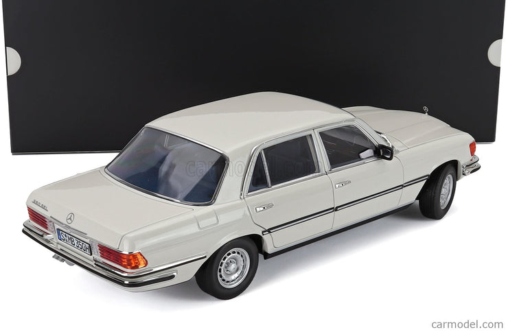 Mercedes Benz S-Class 350SEL (W116) 1976 1:18 Norev biela