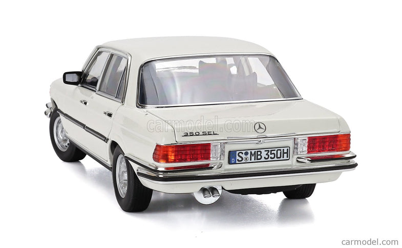 Mercedes Benz S-Class 350SEL (W116) 1976 1:18 Norev biela