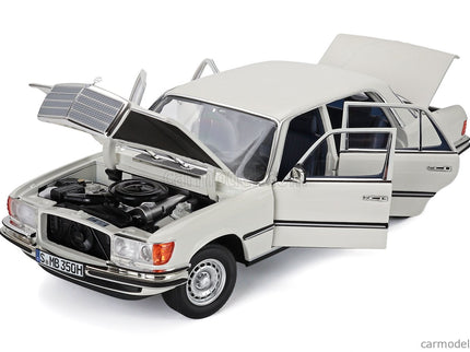 Mercedes Benz S-Class 350SEL (W116) 1976 1:18 Norev biela