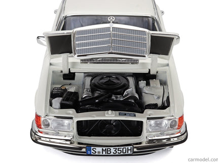 Mercedes Benz S-Class 350SEL (W116) 1976 1:18 Norev biela