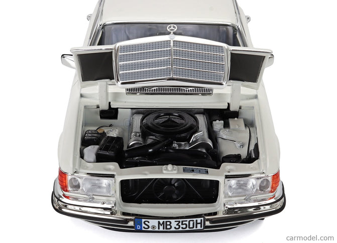 Mercedes Benz S-Class 350SEL (W116) 1976 1:18 Norev biela