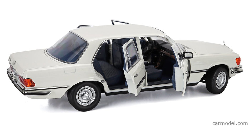 Mercedes Benz S-Class 350SEL (W116) 1976 1:18 Norev biela