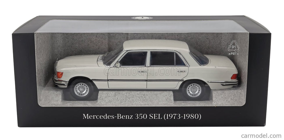 Mercedes Benz S-Class 350SEL (W116) 1976 1:18 Norev biela