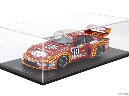 Porsche 935 3.0L Turbo Team Mecarillos Cegecol N°48 24h Le Mans 1978 Claude Haldi - Herbert Muller - Nick Mcgranger "nico" 1:18 Spark Model červená žltá