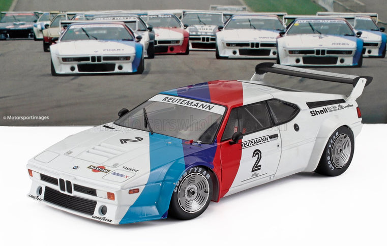 BMW | M1 M88 3.5L TEAM BMW MOTORSPORT N 2 PROCAR SERIES 1979 CARLOS REUTEMANN | WHITE BLUE RED