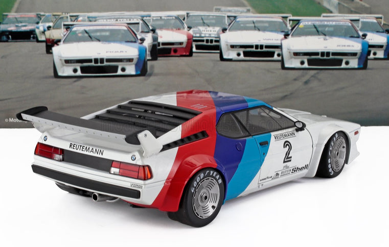 BMW | M1 M88 3.5L TEAM BMW MOTORSPORT N 2 PROCAR SERIES 1979 CARLOS REUTEMANN | WHITE BLUE RED