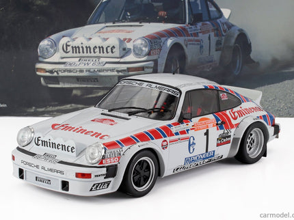Porsche 911 SC Team Eminence Gr.4 (night Version) N°1 Rally Sanremo 1981 Walter Rohrl - Christian Geistdorfer 1:18 Werk83 biela červená