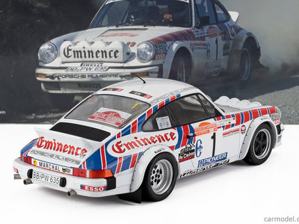 Porsche 911 SC Team Eminence Gr.4 (night Version) N°1 Rally Sanremo 1981 Walter Rohrl - Christian Geistdorfer 1:18 Werk83 biela červená