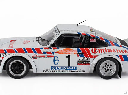 Porsche 911 SC Team Eminence Gr.4 (night Version) N°1 Rally Sanremo 1981 Walter Rohrl - Christian Geistdorfer 1:18 Werk83 biela červená