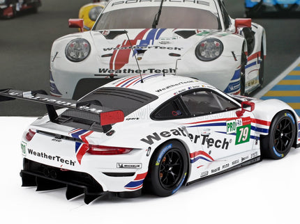 PORSCHE | 911 991-2 4.2L RSR-19 TEAM WEATHERTECH RACING N 79 24h LE MANS 2021 EARL BAMBER - COOPER MACNEIL - LAURENS VANTHOOR | WHITE
