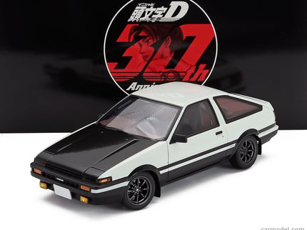 Toyota Sprinter Trueno (AE86) Initial D Project D Final Version 30th Aaniversary 1980 1:18 AUTOart biela čierna