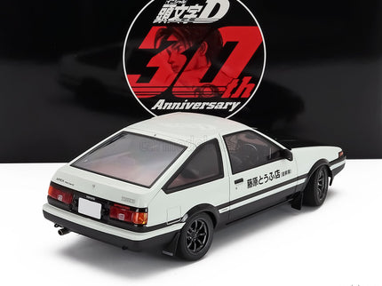 Toyota Sprinter Trueno (AE86) Initial D Project D Final Version 30th Aaniversary 1980 1:18 AUTOart biela čierna