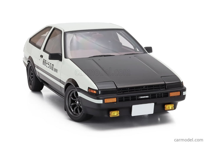 Toyota Sprinter Trueno (AE86) Initial D Project D Final Version 30th Aaniversary 1980 1:18 AUTOart biela čierna