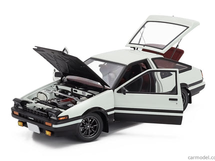 Toyota Sprinter Trueno (AE86) Initial D Project D Final Version 30th Aaniversary 1980 1:18 AUTOart biela čierna