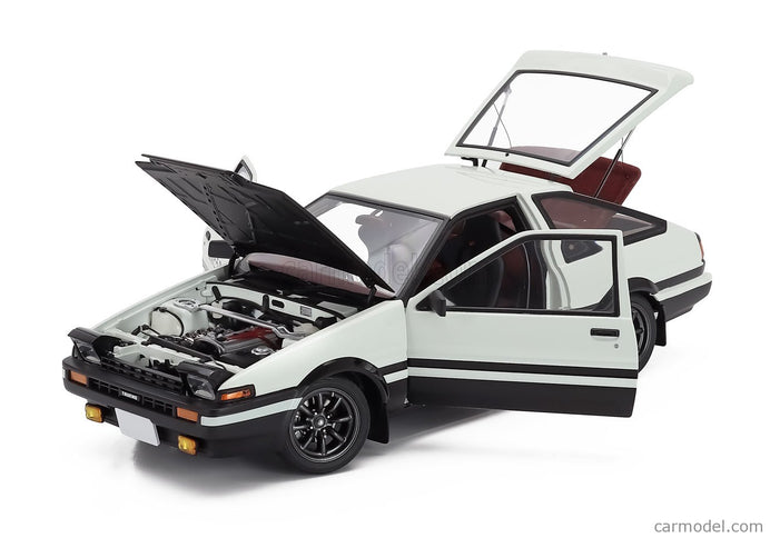 Toyota Sprinter Trueno (AE86) Initial D Project D Final Version 30th Aaniversary 1980 1:18 AUTOart biela čierna