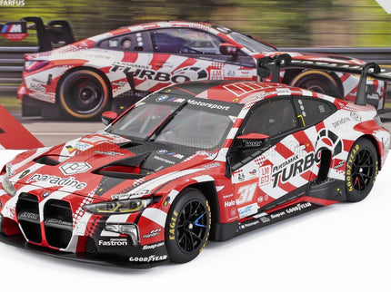 BMW | 4-SERIES M4 GT3 P58 3.0L I6 TURBO TEAM WRT N 31 2nd LMGT3 CLASS 24h LE MANS 2024 AUGUSTO FARFUS - SEAN GELAEL - DARREN LEUNG | RED WHITE BLACK
