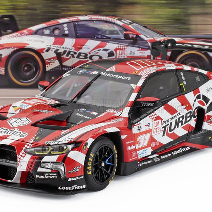 BMW | 4-SERIES M4 GT3 P58 3.0L I6 TURBO TEAM WRT N 31 2nd LMGT3 CLASS 24h LE MANS 2024 AUGUSTO FARFUS - SEAN GELAEL - DARREN LEUNG | RED WHITE BLACK