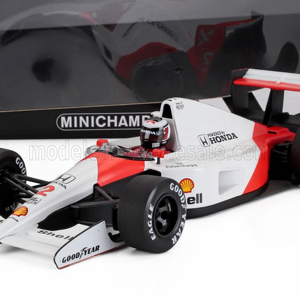 McLAREN  | F1  MP4/6 HONDA N 2 SEASON 1991 GERARD BERGER  | WHITE RED
