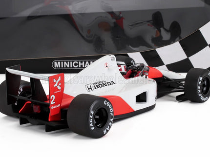 McLAREN  | F1  MP4/6 HONDA N 2 SEASON 1991 GERARD BERGER  | WHITE RED