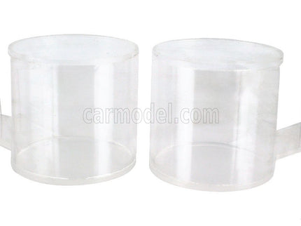 Accessories 2X Wall Display Showcase Support For Helma Scale 1/2 - Supporto A Muro Per Helma 1:2 Mini Helmet Plastic Display