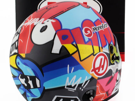 BELL HELMET | CASCO HELMET F1 ESTEBAN OCON TEAM MONEYGRAM HAAS N 31 MIAMI GP 2025 | VARIOUS