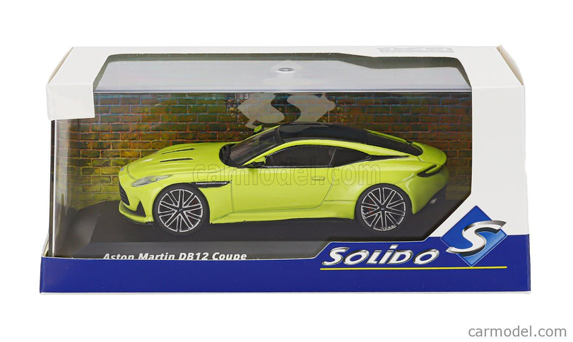 ASTON MARTIN DB12 4.0L V8 Coupe 2023 1:43 Solido žltá