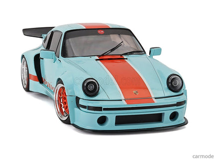 Porsche 911 930 3.0L Solido Racing Coupe 2026 1:18 Solido modrá oranžová