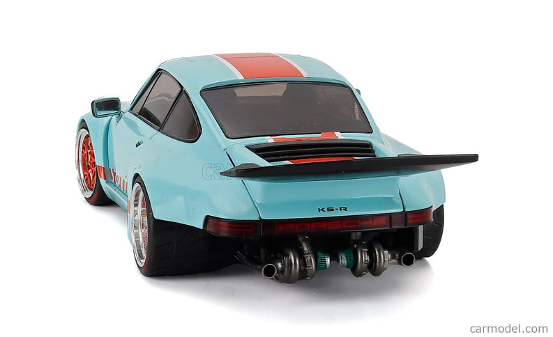 Porsche 911 930 3.0L Solido Racing Coupe 2026 1:18 Solido modrá oranžová