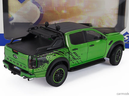 Ford Ranger Raptor Pick-UP Double Cabine 2024 1:18 Solido zelená čierna