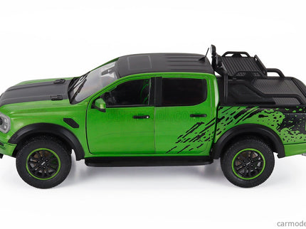 Ford Ranger Raptor Pick-UP Double Cabine 2024 1:18 Solido zelená čierna