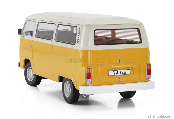 Volkswagen T2b Minibus 1972 1:18 KK Scale žltá biela