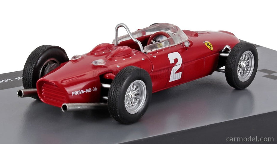 Ferrari F1 156 N°2 Majster Sveta Sezóna 1961 Phil Hill 1:43 Edicola červená