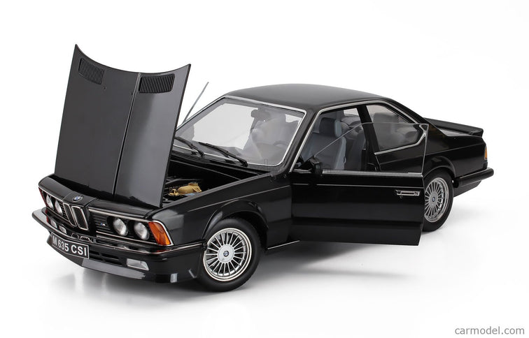 BMW 6-SERIES M635 Csi (E24) Coupe 1987 - Cerchi Alpina - Alpina Disky 1:12 KK Scale čierna