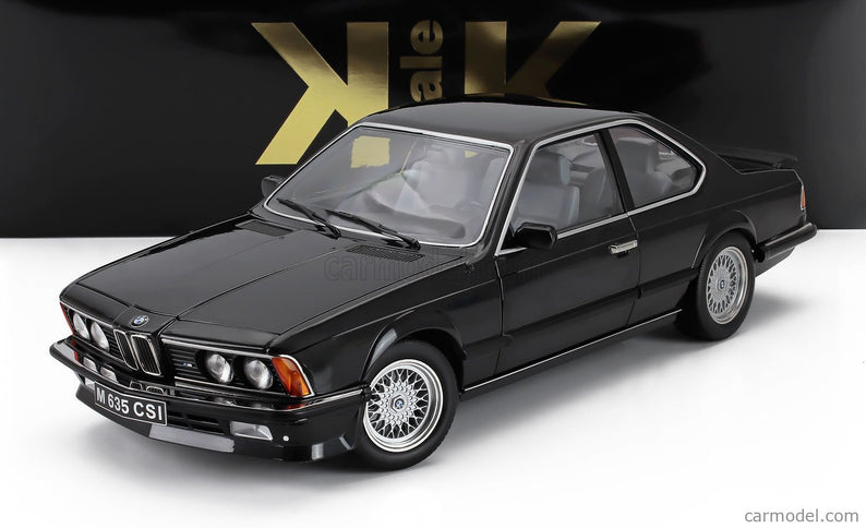 BMW 6-SERIES M635 Csi (E24) Coupe 1987 1:12 KK Scale čierna