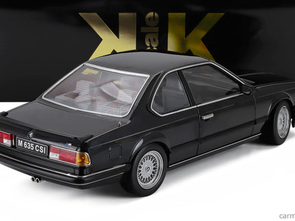 BMW 6-SERIES M635 Csi (E24) Coupe 1987 1:12 KK Scale čierna