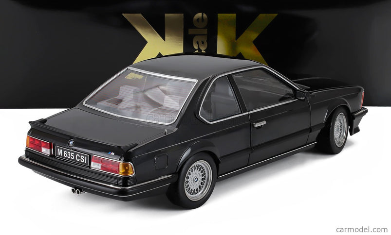 BMW 6-SERIES M635 Csi (E24) Coupe 1987 1:12 KK Scale čierna