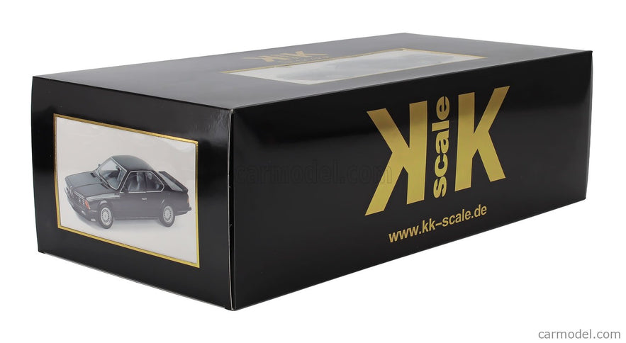 BMW 6-SERIES M635 Csi (E24) Coupe 1987 1:12 KK Scale čierna