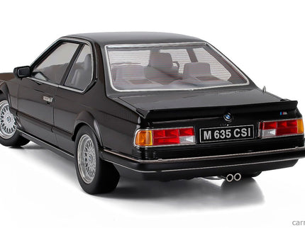 BMW 6-SERIES M635 Csi (E24) Coupe 1987 1:12 KK Scale čierna