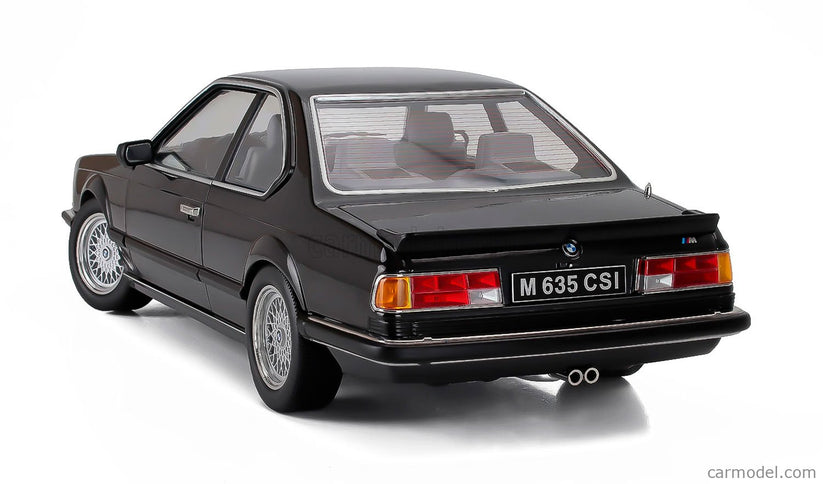 BMW 6-SERIES M635 Csi (E24) Coupe 1987 1:12 KK Scale čierna